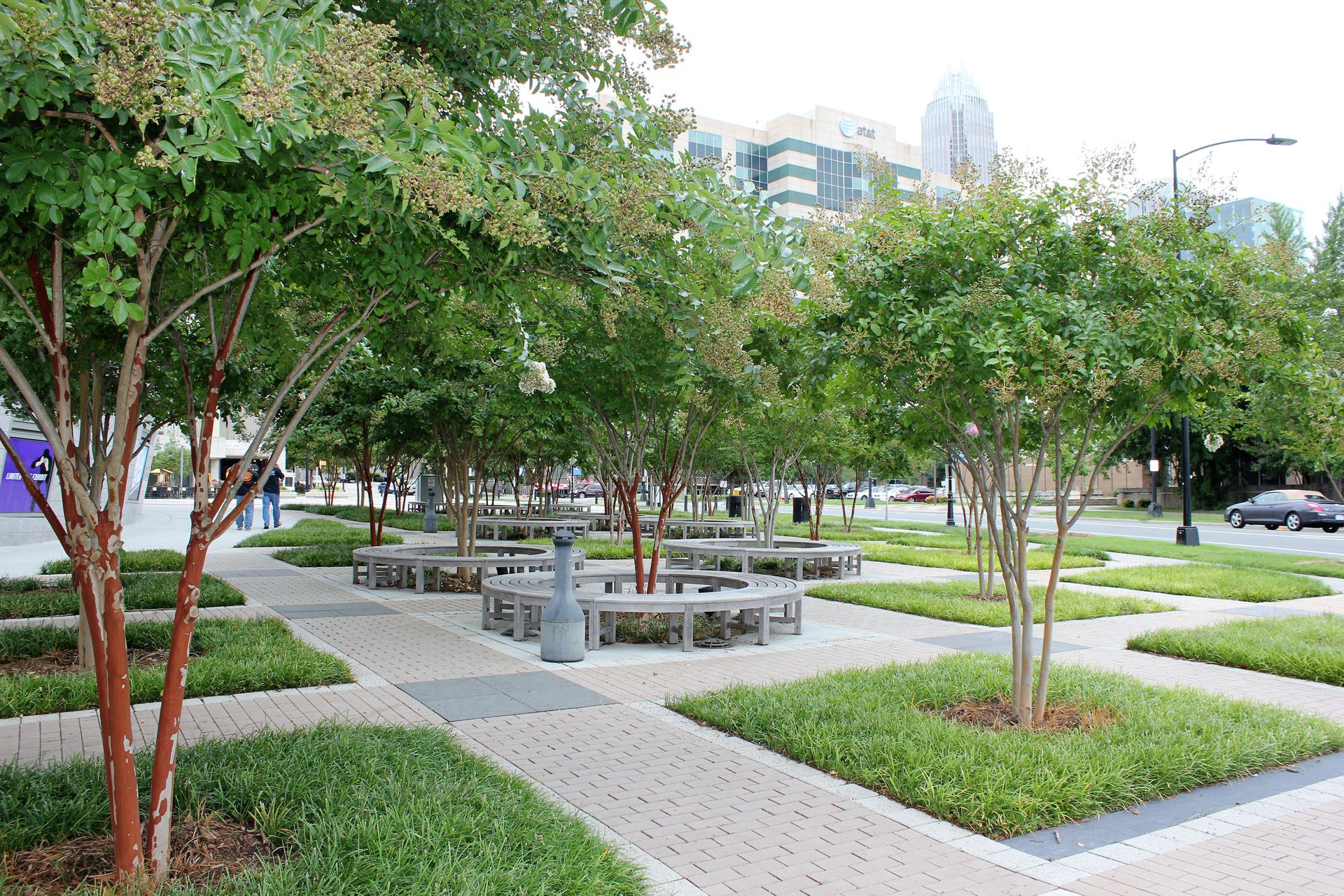 NASCAR Hall of Fame - Ruppert Landscape